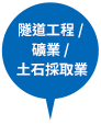隧道工程 / 礦業 / 土石採取業