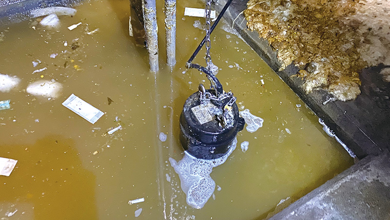 火車站地下通道污水排水系統